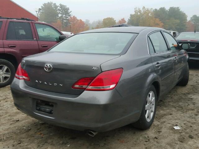 4T1BK36B77U183196 - 2007 TOYOTA AVALON XL GRAY photo 4