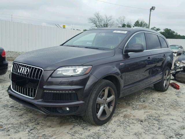 WA1DGAFE6CD008715 - 2012 AUDI Q7 PRESTIG GRAY photo 2