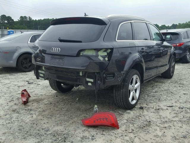 WA1DGAFE6CD008715 - 2012 AUDI Q7 PRESTIG GRAY photo 4