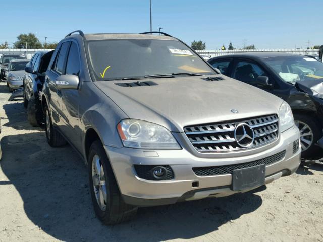 4JGBB86E97A216255 - 2007 MERCEDES-BENZ ML 350 SILVER photo 1