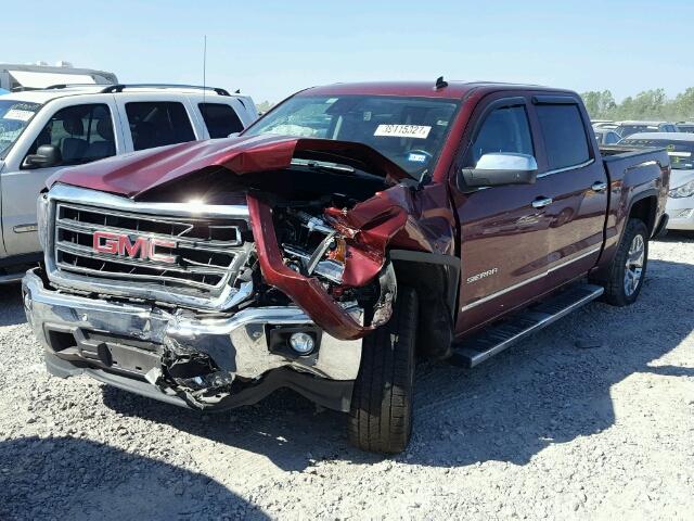 3GTP1VEC0EG111307 - 2014 GMC SIERRA C15 MAROON photo 2