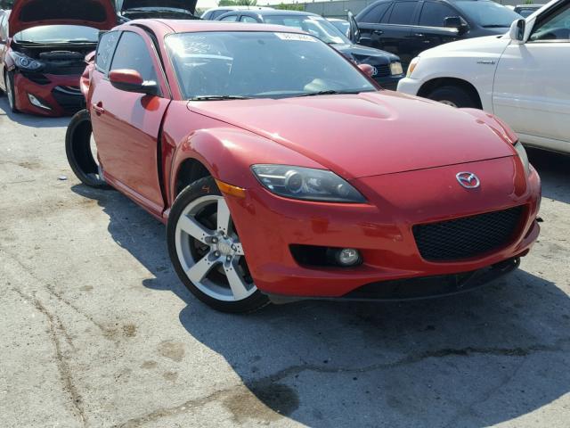 JM1FE17N840119133 - 2004 MAZDA RX8 RED photo 1