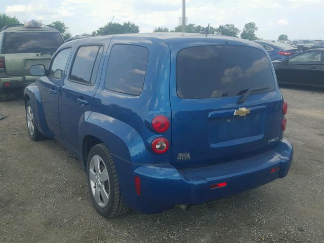 3GNCA33B19S534419 - 2009 CHEVROLET HHR LS TURQUOISE photo 3