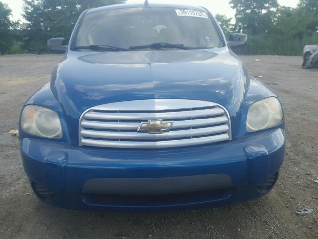 3GNCA33B19S534419 - 2009 CHEVROLET HHR LS TURQUOISE photo 9