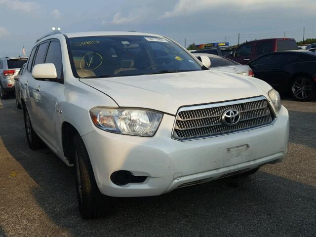 JTEEW41A582000638 - 2008 TOYOTA HIGHLANDER CREAM photo 1