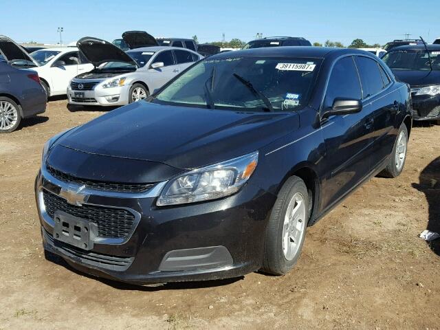 1G11B5SL6EF147603 - 2014 CHEVROLET MALIBU LS BLACK photo 2