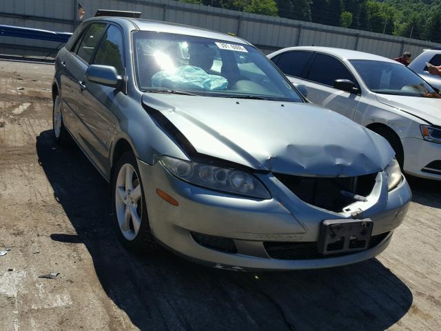 1YVHP82D145N75577 - 2004 MAZDA 6 S GRAY photo 1