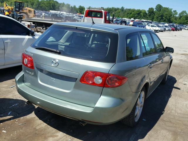 1YVHP82D145N75577 - 2004 MAZDA 6 S GRAY photo 4