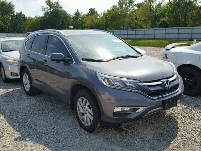 2HKRM3H7XGH522422 - 2016 HONDA CR-V GRAY photo 1