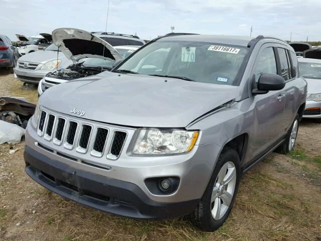 1C4NJCBA2GD567601 - 2016 JEEP COMPASS SP GRAY photo 2