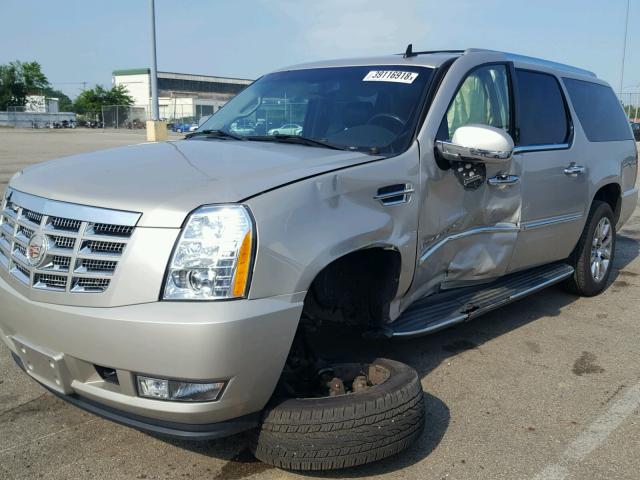 1GYFK66847R240835 - 2007 CADILLAC ESCALADE E GOLD photo 9