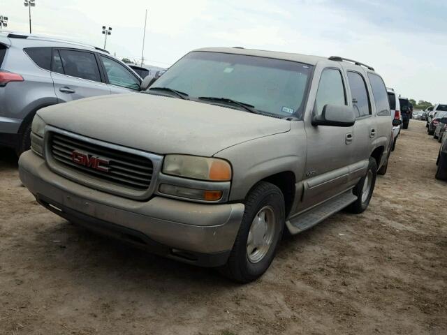 1GKEC13Z83R301942 - 2003 GMC YUKON GRAY photo 2