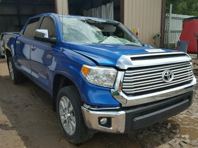 5TFFW5F16GX209718 - 2016 TOYOTA TUNDRA CRE BLUE photo 1