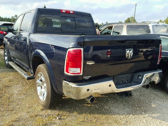 1C6RR6NT5DS707910 - 2013 RAM 1500 LARAM BLUE photo 3