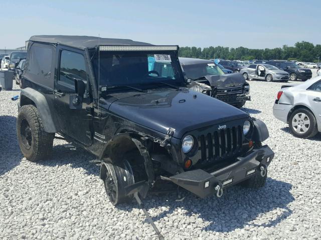 1J4AA2D1XBL503451 - 2011 JEEP WRANGLER S BLACK photo 1