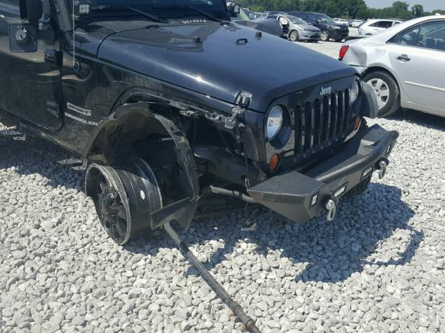 1J4AA2D1XBL503451 - 2011 JEEP WRANGLER S BLACK photo 9