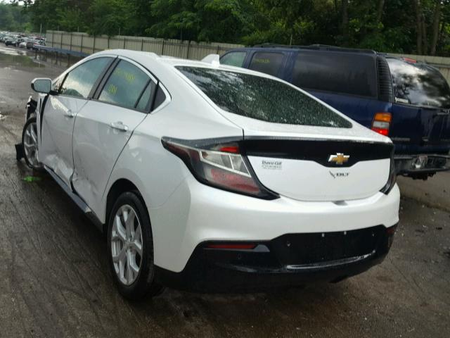 1G1RB6S54HU103562 - 2017 CHEVROLET VOLT PREMI WHITE photo 3