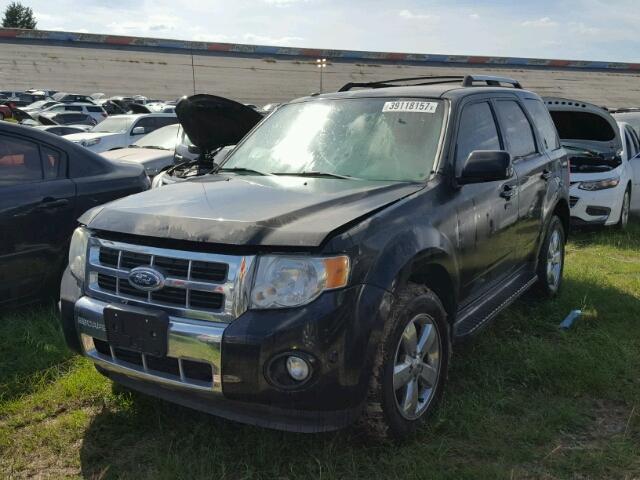 1FMCU0EG4BKA61667 - 2011 FORD ESCAPE LIM BLACK photo 2