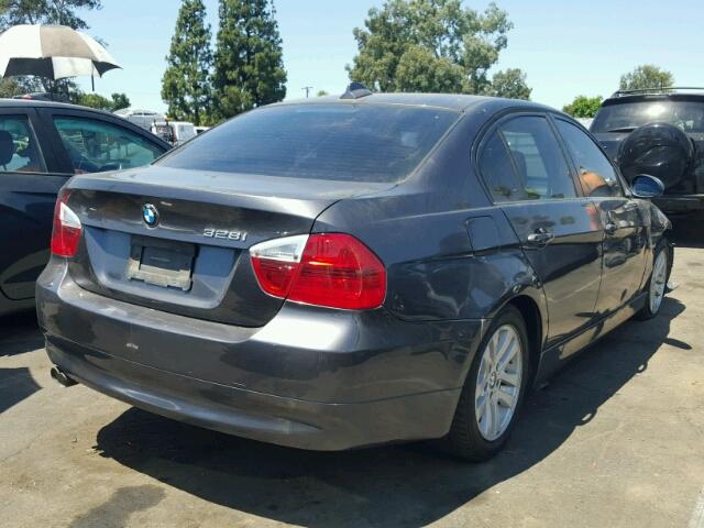 WBAVC53587FZ79241 - 2007 BMW 328 I SULE GRAY photo 4