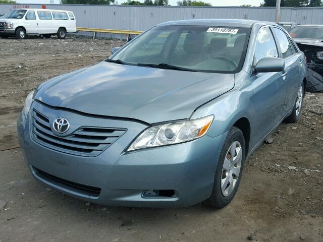 4T1BE46KX9U831436 - 2009 TOYOTA CAMRY BASE TEAL photo 2