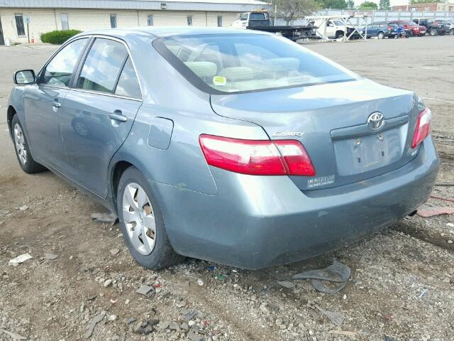 4T1BE46KX9U831436 - 2009 TOYOTA CAMRY BASE TEAL photo 3