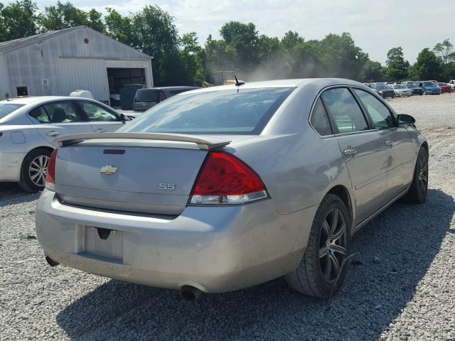 2G1WD58C369106668 - 2006 CHEVROLET IMPALA SUP ვერცხლისფერი ფოტო 4
