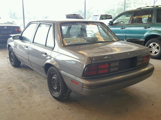 1G1JC54G1L7159842 - 1990 CHEVROLET CAVALIER B GRAY photo 3