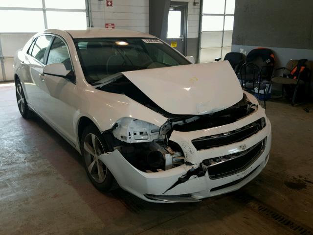 1G1ZC5EU5BF194962 - 2011 CHEVROLET MALIBU 1LT WHITE photo 1