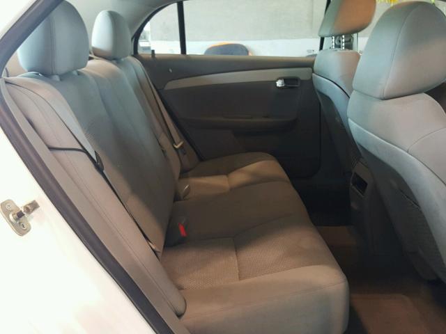 1G1ZC5EU5BF194962 - 2011 CHEVROLET MALIBU 1LT WHITE photo 6