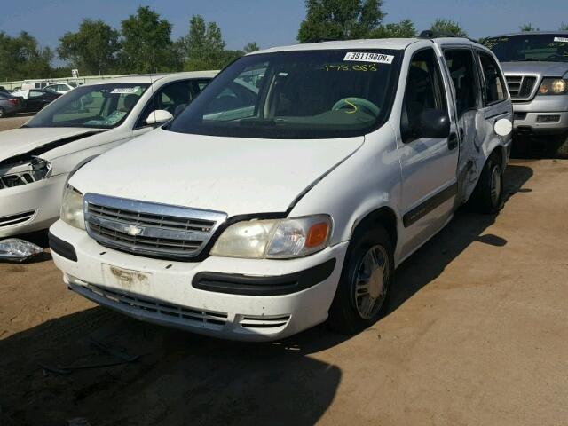 1GNDX03EX4D215900 - 2004 CHEVROLET VENTURE WHITE photo 2