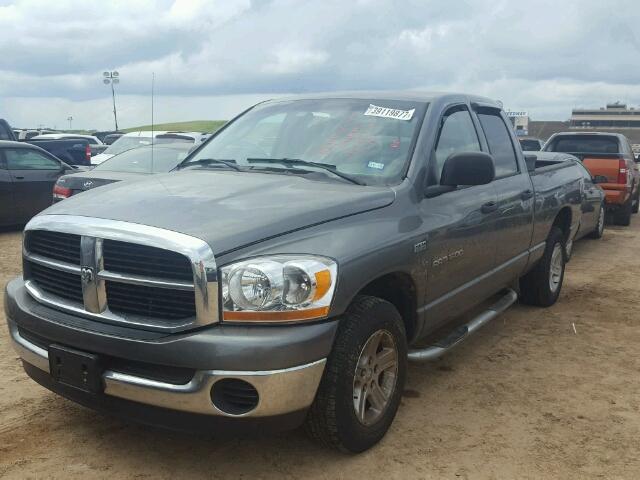 1D7HA18246S591674 - 2006 DODGE RAM 1500 GRAY photo 2