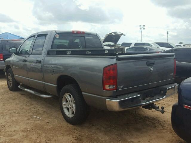 1D7HA18246S591674 - 2006 DODGE RAM 1500 GRAY photo 3