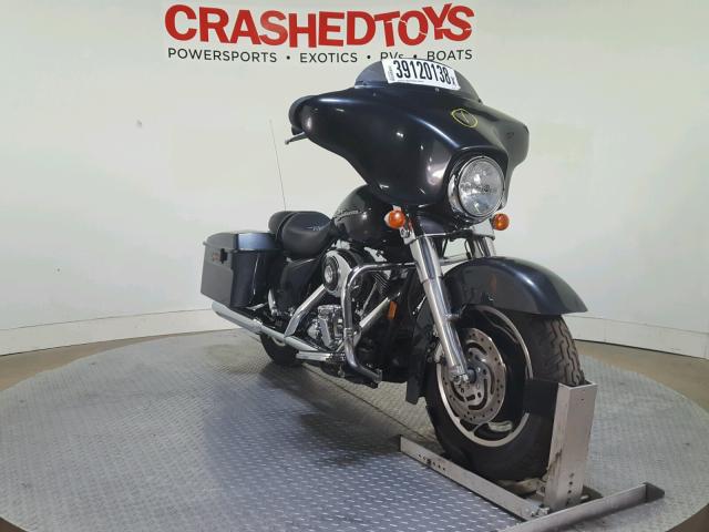 1HD1KBW166Y704383 - 2006 HARLEY-DAVIDSON FLHXI BLACK photo 2