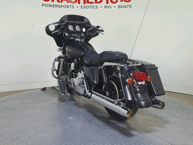 1HD1KBW166Y704383 - 2006 HARLEY-DAVIDSON FLHXI BLACK photo 6