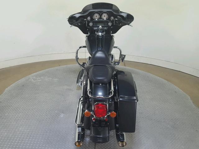 1HD1KBW166Y704383 - 2006 HARLEY-DAVIDSON FLHXI BLACK photo 9