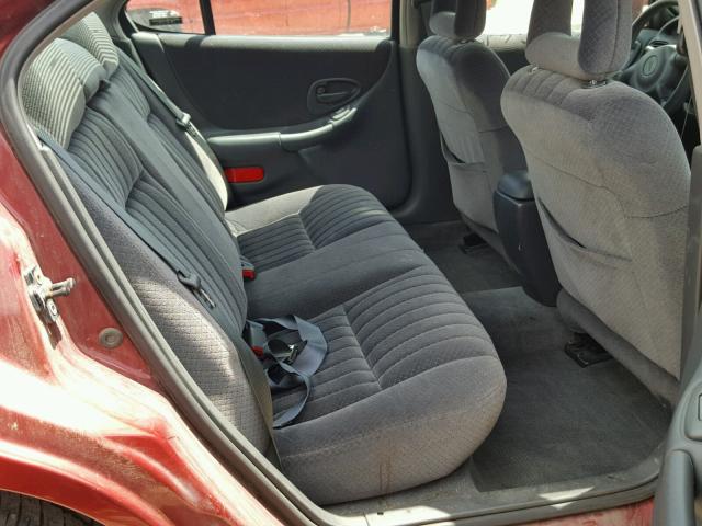 1G2WK52J21F253766 - 2001 PONTIAC GRAND PRIX RED photo 6