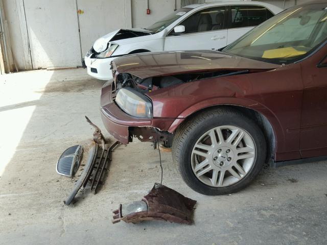 1LNHM87A03Y687700 - 2003 LINCOLN LS 栗色 照片 9