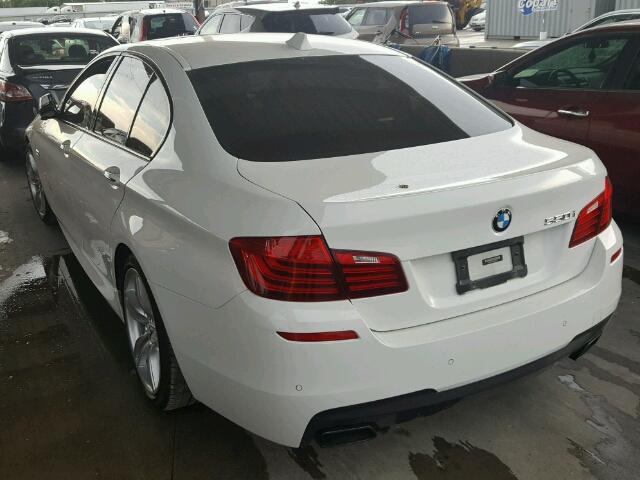 WBAKN9C5XED681190 - 2014 BMW 550 I WHITE photo 3