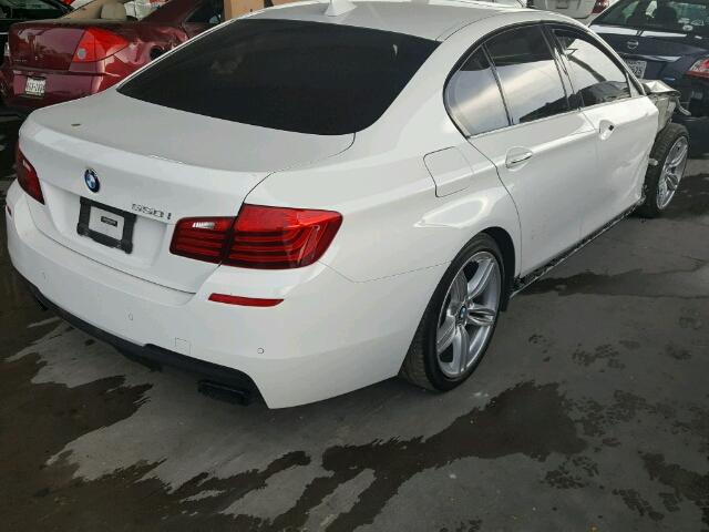 WBAKN9C5XED681190 - 2014 BMW 550 I WHITE photo 4