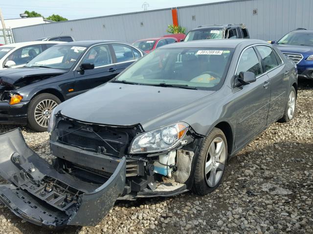 1G1ZG57B09F125171 - 2009 CHEVROLET MALIBU LS GRAY photo 2