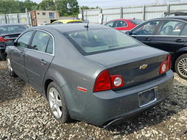 1G1ZG57B09F125171 - 2009 CHEVROLET MALIBU LS GRAY photo 3