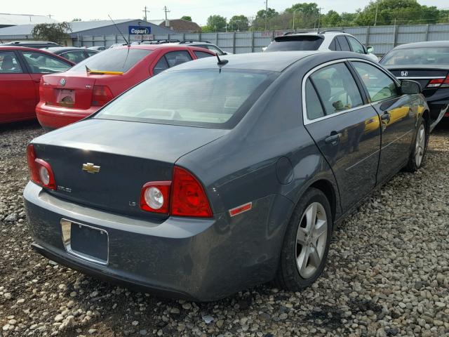 1G1ZG57B09F125171 - 2009 CHEVROLET MALIBU LS GRAY photo 4