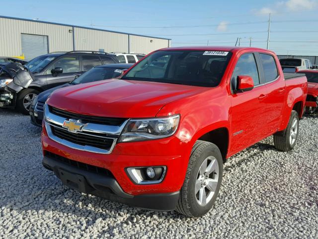 1GCGSCEA6G1210523 - 2016 CHEVROLET COLORADO L RED photo 2