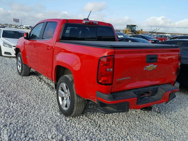 1GCGSCEA6G1210523 - 2016 CHEVROLET COLORADO L RED photo 3