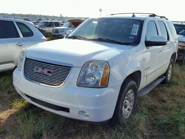 1GKFC13J97R208528 - 2007 GMC YUKON WHITE photo 2