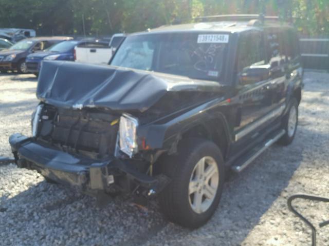 1J4RG5GT0AC118611 - 2010 JEEP COMMANDER BLACK photo 2