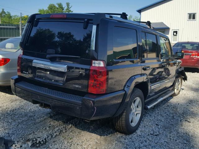 1J4RG5GT0AC118611 - 2010 JEEP COMMANDER BLACK photo 4