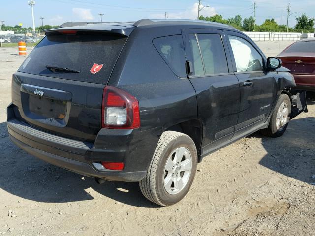 1C4NJCBA4ED641209 - 2014 JEEP COMPASS SP BLACK photo 4