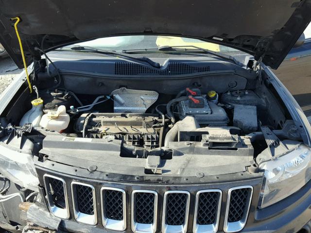 1C4NJCBA4ED641209 - 2014 JEEP COMPASS SP BLACK photo 7