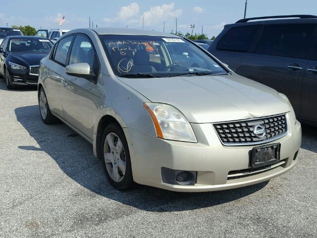 3N1AB61E67L664220 - 2007 NISSAN SENTRA 2.0 TAN photo 1